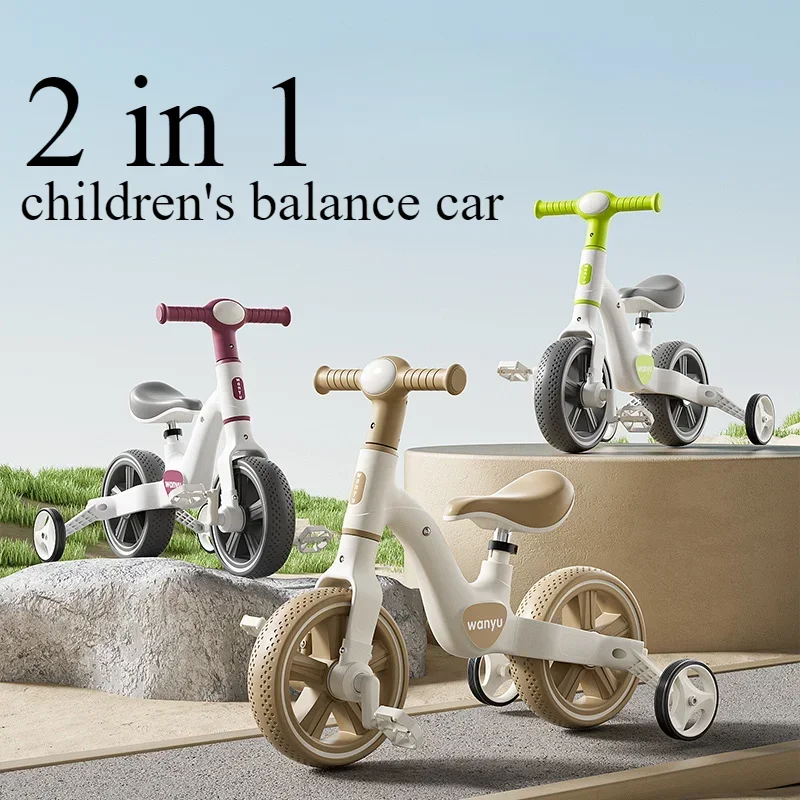 Balance Bike Kids - Vélo d'équilibre 2 en 1 pour