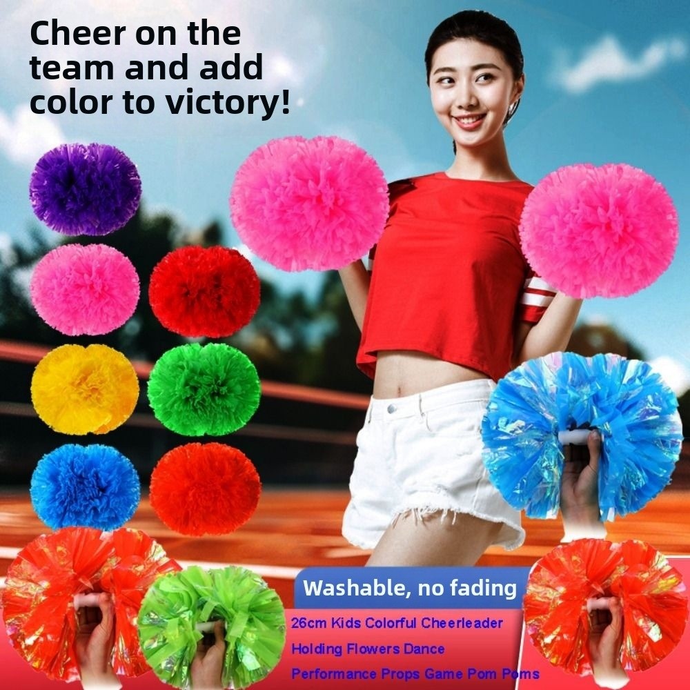 Pom-pom girl multicolore en PE - Cheerleading Pom Pom avis et prix