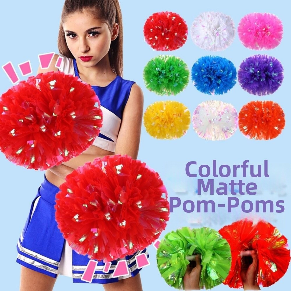 Pom-pom girl multicolore en PE - Cheerleading Pom Pom avis et prix