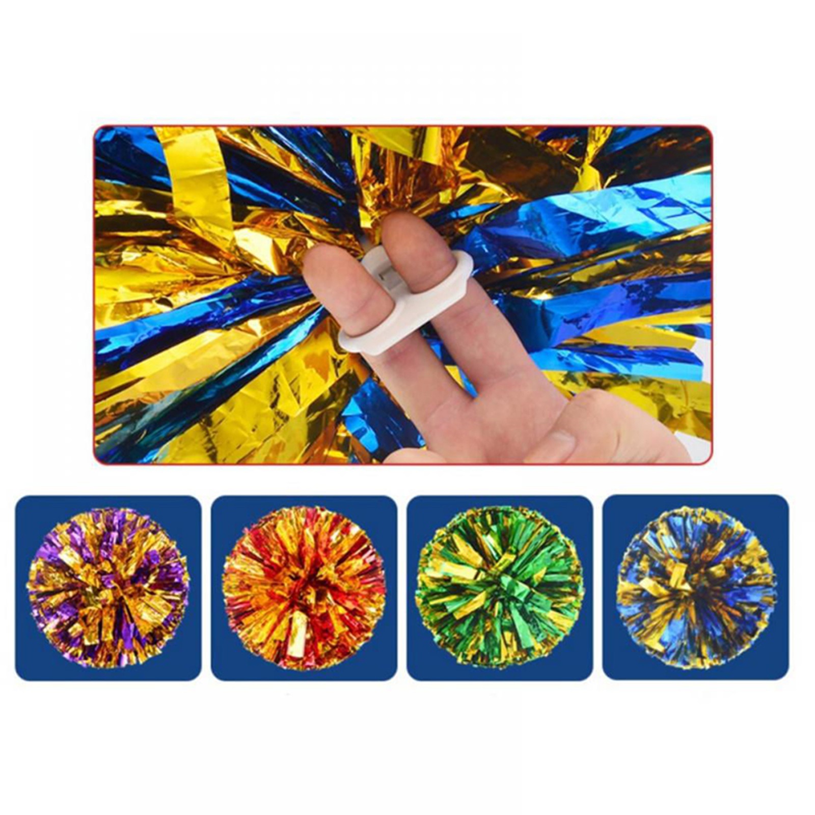 Lot de 2 pompons de cheerleadi - Cheerleading Pom Pom avis et prix