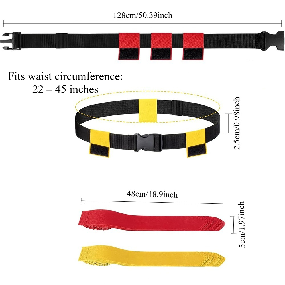 Ensemble de 6 ceintures de fla - Sports Equipment Kids avis et prix