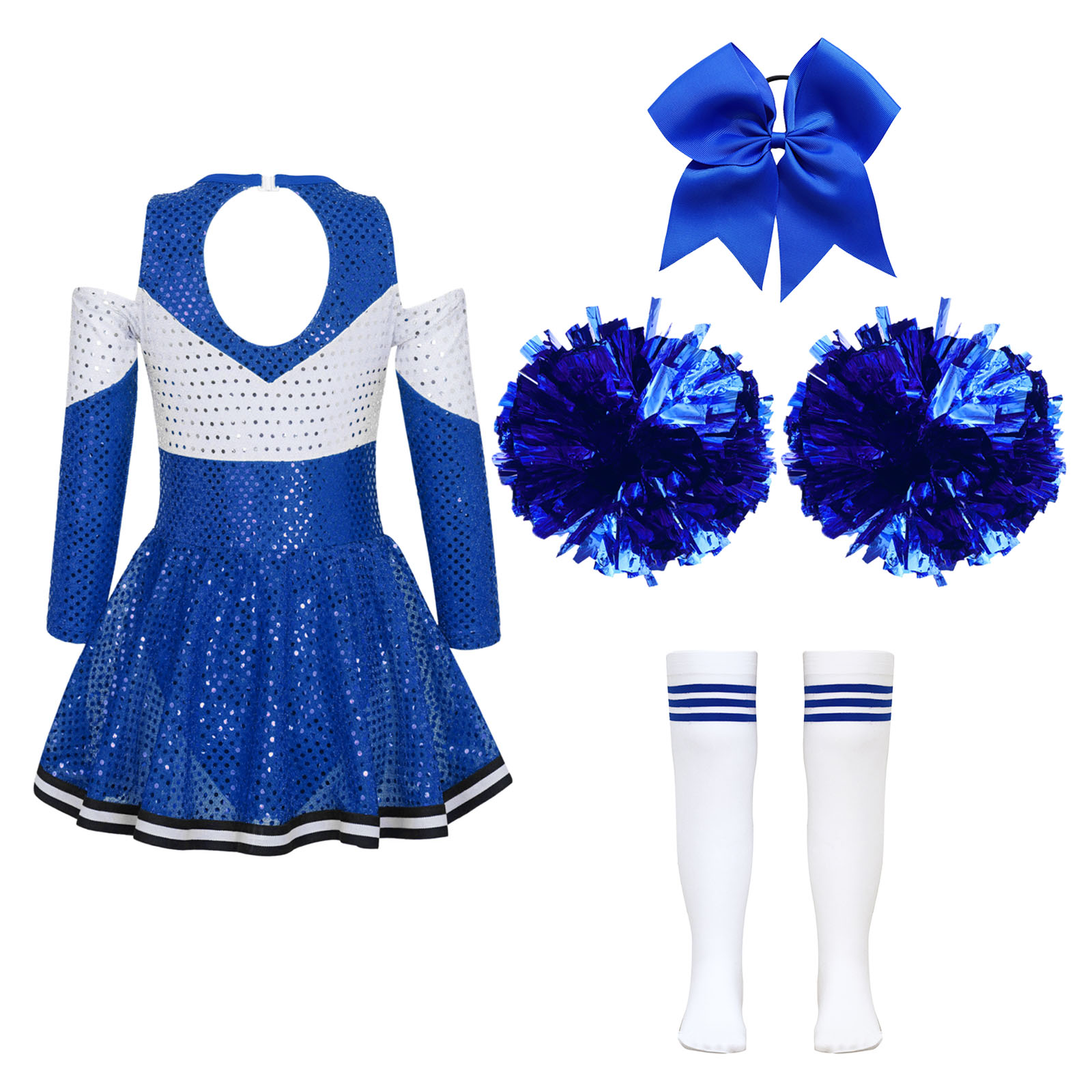 Costume de Cheerleader pour Fi - Cheerleading Pom Pom avis et prix