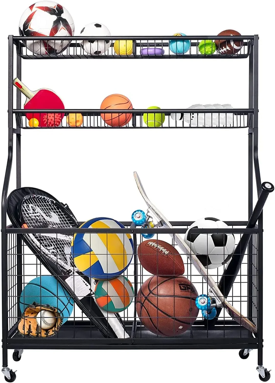 Organisateur de stockage d'équ - Sports Equipment Garage Organizer avis et prix