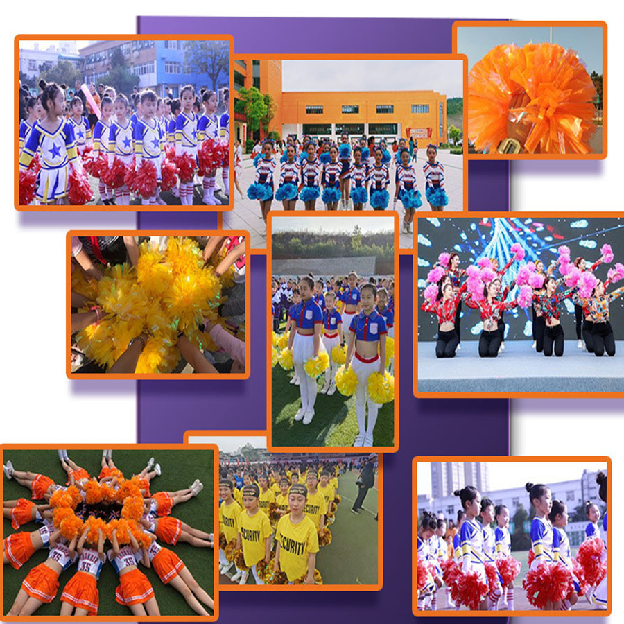 Pom-pom girl métallique en l'h - Cheerleading Pom Pom avis et prix