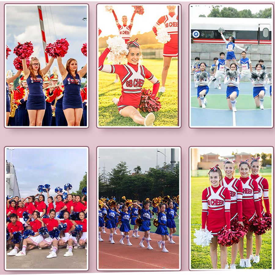 Pom-pom girl métallique en l'h - Cheerleading Pom Pom avis et prix