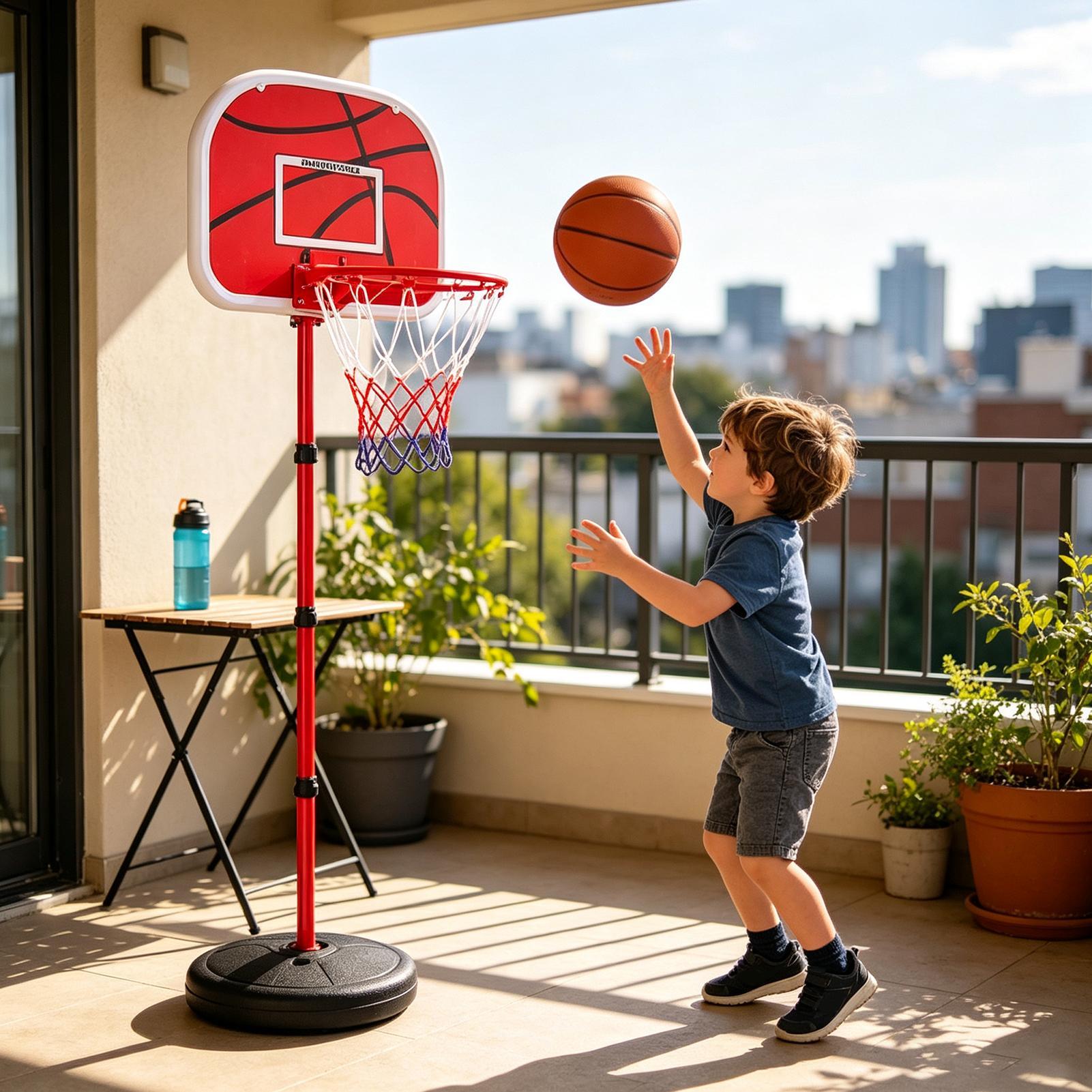 Panier de basket-ball et suppo - Sports Equipment Kids avis et prix